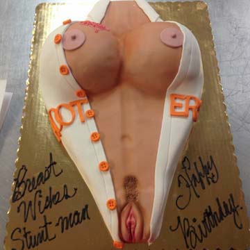 Birthday Cakes Penis Cakes, Boob Cakes, Tit boob treats, Custom Exotic. 