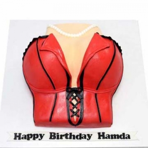 Saint-Louis-Missouri-Red-Hot-Bachelorette-Adult-Red-Rapped-Tit-Cake